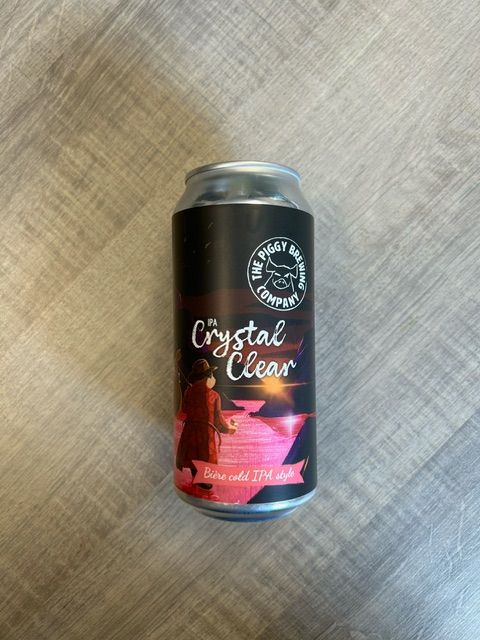 CRYSTAL CLEAR 5.8% BOITE 44CL THE PIGGY BREWING COMPANY 